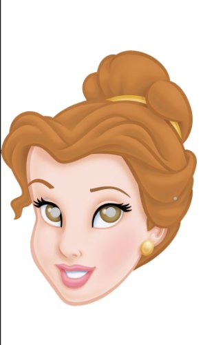 Imagen principal de Viaje Disney Princess partido máscara (Paquete de 4)