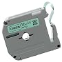 Brother Tape Cartridge 0.5IN Wide, Non-laminated Black On Green (M731)