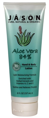 Jason Aloe Vera Hand & Body Lotion, 8-Ounce Tubes (Pack of 3) by Jason Natural Cosmetics