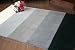 Graduated Stripes - Black - 90x150cm 3'x5' - 100% Wool Hand Tufted Rug (HOMESCAPES Brand) Normally Delivered Next Working Day with No Extra Cost