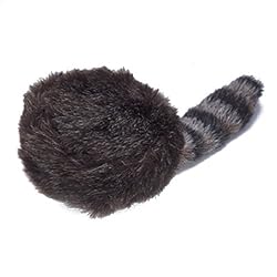 Child's Daniel Boone Coonskin Hat Size Medium