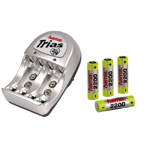 Hama Steckerladeger&auml;t Trias 2/4 Set 4xAA 2200 Preisvergleich