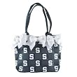 Small Bow Bucket Purse - Michigan State Spartans NCAA College Athletics