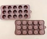 Flower Shape Silicone Chocolate Mold