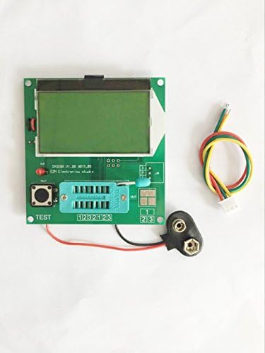 QENDDC ANG GM328 LCD Display Transistor Tester ESR Meter Diode Inductor LCR Capacitor