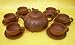 Jing Pin Tea Set (Earthenware Decorative Tea Set)