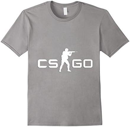 Men's CS:GO - Counter Strike: Global Offensive T-Shirt Small Slate