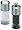 image Olde Thompson 4-3/4-Inch Biscayne Peppermill and Salt Shaker Set