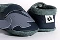 little foot company® Krabbelschuhe aus Rindnappaleder, Modell Elefant in marine