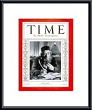 George Arliss / TIME Cover: March 26, 1934, Framed Art Print by TIME Magazine