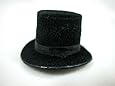 Heidi Ott Dollhouse Miniature 1: 12 Scale Men's Top Hat Black #XZ781S