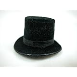Heidi Ott Dollhouse Miniature 1: 12 Scale Men's Top Hat Black #XZ781S