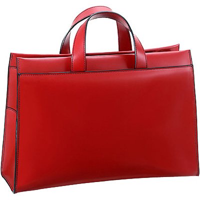 Jack Georges Women's Milano Wide Gusset Top Zip, Red