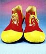 Adult Deluxe Vinyl Costume Clown Shoes