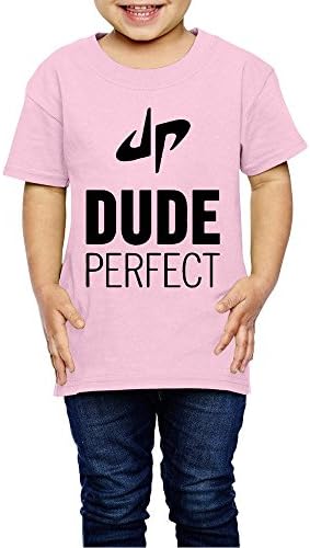 CHUNDEP Baby Toddler Dude Perfect Boys/Girls T-shirt Age 2-6 Pink 5-6 Toddler