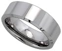 Tungsten Carbide 8 mm (5/16") High Polish Flat Band