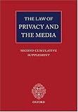 The Law of Privacy and the Media: Second Cumulative Supplement