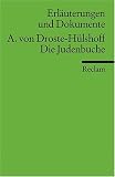 Die Judenbuche. Erl�uterungen und Dokumente