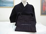 (A Set of Kendo Uniform) High Quality Blue Tetron Kendo Hakama and Blue Kendo Keikogi