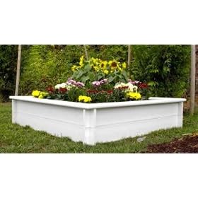 4X4 2-Rail Raised Bed Garden Kit