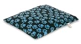 Crazy Dog Memory Foam Large Pet Bed - Black/Blue CD573UK