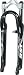 RST Capa T7 76mm Suspension Fork w/ 1 threaded steerer 160mm
