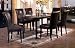 7 Piece Brown Soho Dining Table Set
