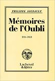 Mémoires de l oubli 1914-1923