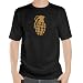 Grenade Mens T-Shirt Wood Grain