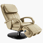Factory Refurbished HT-125 Stretching Robotic Human Touch Massage Chair Cream