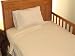 Toddler Bed Sheet Set 100% Cotton Color: Ivory