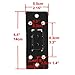 VideoSecu LCD TV Wall Mount Long Arm Extension up to 20" Mount Bracket Fits most 23"-46" LCD TV and display with Removable Mount Adaptor Plate (black) 1VP image 1