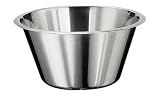 Paderno World Cuisine 12580-24 Mixing Bowl, Stainless Steel, Flat