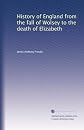 History of England From the Fall of Wolsey to the Death of Elizabeth (Volume 5)