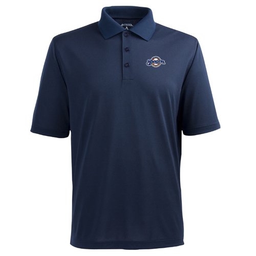 Milwaukee Brewers Classic Pique Xtra Lite Polo Shirt (Team Color) - Large