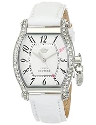Juicy Couture Womens 1901139 Dalton Analog Display Quartz White Watch