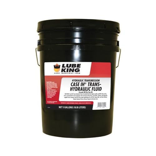 Warren LU24IH5P Lube King Case IH Trans Hydraulic Fluid, 5 Gallon