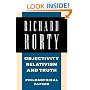 Richard Rorty: Philosophical Papers Set: Objectivity, Relativism, and Truth: Volume 1 (Philosophical Papers (Cambridge))