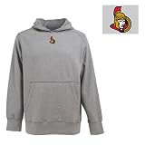 Ottawa Senators Hooded Sweatshirt - NCAA Antigua Mens Signature Hoodie Heather