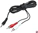 Belkin Audio Y Cable Splitter 1-Mini Plug, 2-RCA Plugs (6 feet)
