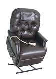 Easy Comfort Lift Chairs 3-Position Lift and Recline Chair, Vinyl Chestnut