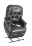Easy Comfort Lift Chairs 3-Position Lift and Recline Chair, Vinyl Chestnut