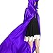 Bestpriceam Deluxe Adult Cloak with Hood (M, Purple)