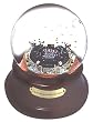 Cleveland Municipal Stadium Baseball Field Configuration In Musical Globe. Clap In Hands "Take Me Out To The Ballgame" Plays