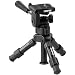 Sunpak Mini-PRO Plus Table Tripod with 3-Way Pan Head & Pan Handle - Black Anodized Finish (extends to 12.2