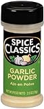 Spice Classics Garlic Powder 2.5-Ounce (Pack of 12)