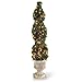 National Tree 54 Inch Double Cedar Spiral Tree with 150 Clear Lights in Decorative Urn (LCDS4-305-54)