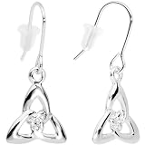 Trinity Celtic Knot Dangle Earrings