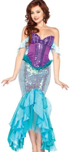 Cool Halloween Party Disguise California Costumes Sexy Disney Mermaid Costumes Large Set