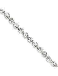 Sterling Silver Diamond Bracelet